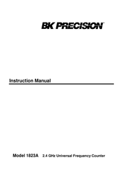 BK Precision 1823a Instruction Manual