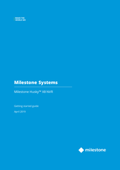 Milestone Husky X8 Getting Started Manual