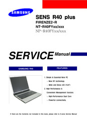 Samsung SENS R40 plus Service Manual