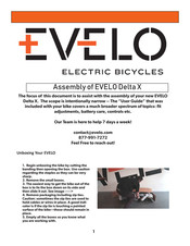 EVELO Delta X Assembly