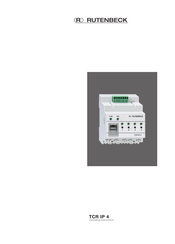 Rutenbeck TCR IP 4 Operating Instructions Manual