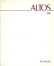 Altos 486 Setting-Up Manual
