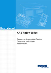 Advantech ARS-P2800 Series User Manual