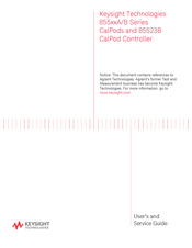 Keysight Technologies 855**A Series User's And Service Manual
