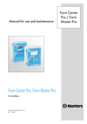 Munters Farm Center Pro Manual For Use And Maintenance
