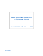 Raven Switch Pro Installation & Reference Manual