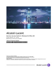 Alcatel-Lucent 7210 SAS K Quality Of Service Manual