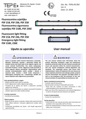 Tepex PSF 218E User Manual