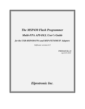 Elprotronic MSP430 User Manual