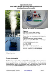 Benedini TBS Mini V2 Operation Manual