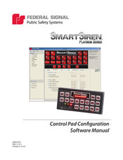 Federal Signal Corporation SmartSiren Platinum Series Software Manual