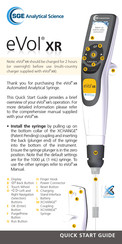 SGE eVol xr Quick Start Manual