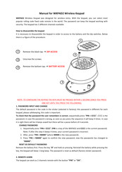 Chameleon Controls WKPAD2 Manual