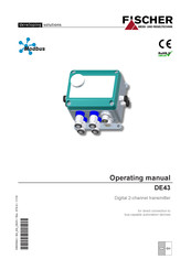 Fischer DE43 Operating Manual