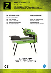 Zipper Maschinen ZI-STM350 User Manual