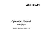 Unitron 150 Operation Manual