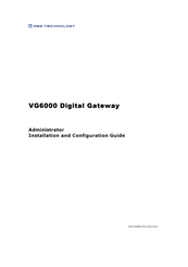 DSG Technology VG6000 Administrator Installation And Configuration Manual