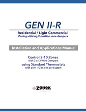 Zonex GEN II-R Installation And Application Manual