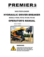 Premier PD750 Operator's Manual