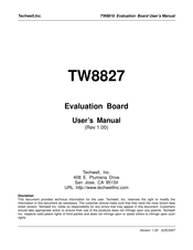 Techwell TW8827 User Manual