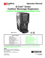 GMCW Crathco G-Cool Focus Flavor C-3D-16 Operator's Manual