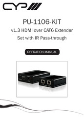 CYP PU-1106-KIT Operation Manual