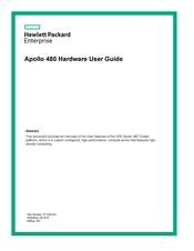 HPE Apollo 480 Hardware User's Manual