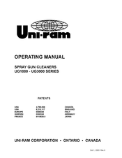 Uni-ram UG2000D Series Operating Manual