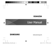 Samsung XE800ZBA User Manual