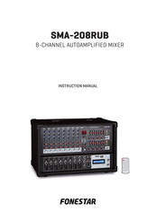 FONESTAR SMA-208RUB Instruction Manual