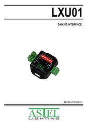 ASTEL LIGHTING LXU01 Operating Instructions Manual