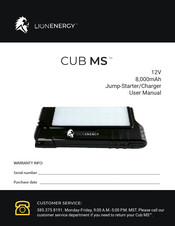 Lion Energy CUB MS User Manual