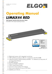 Elgo LIMAX44 RED Operating Manual
