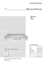 Grundig Planatron DS2 Service Manual