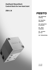 Festo ZSB-1/8 Operating Instructions Manual