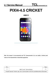TCL Alcatel Pixi4-4.5 TF Service Manual