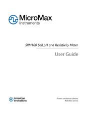 Micromax Instruments SRM100 User Manual