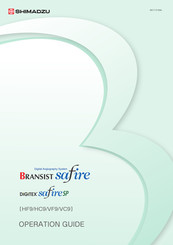 Shimadzu Digitex Safire SP Operation Manual