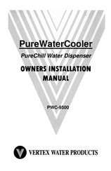 Vertex Water Products PWC-9500 Owners & Installation Manual