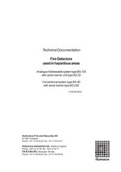 Autronica BS-100 DYFI Technical Documentation Manual