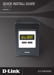 D-Link ShareCenter DNS-343 Quick Install Manual