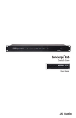 JK Audio Concierge 2x6 User Manual
