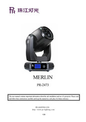 PR MERLIN PR-2473 User Manual