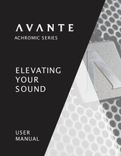 Avante Achromic A15 User Manual