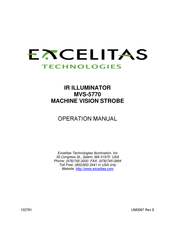 Excelitas Technologies MVS-5770 Series Operation Manual