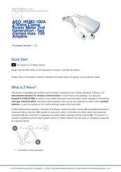 Aeon Labs AEO HEM2-100A Quick Start Manual