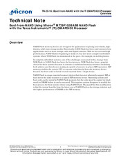 Micron Technology MT29F2G08AAD Technical Note