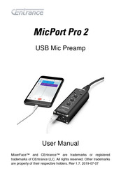 CEntrance MicPort Pro 2 User Manual