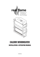 Real Flame CALDOR Installation & Operating Manual
