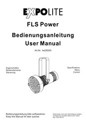 Expolite led26500 User Manual